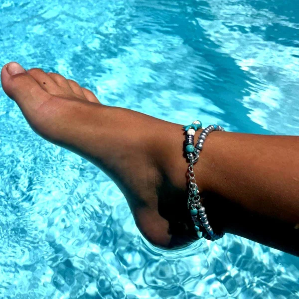 Bracelet Perles & Étoiles de Mer – Image 4