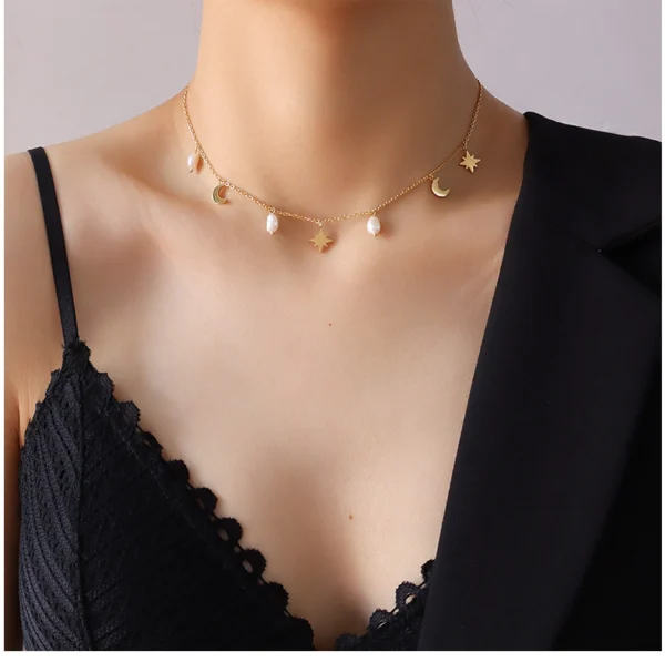 Collier Étoiles & Lunes – Image 3